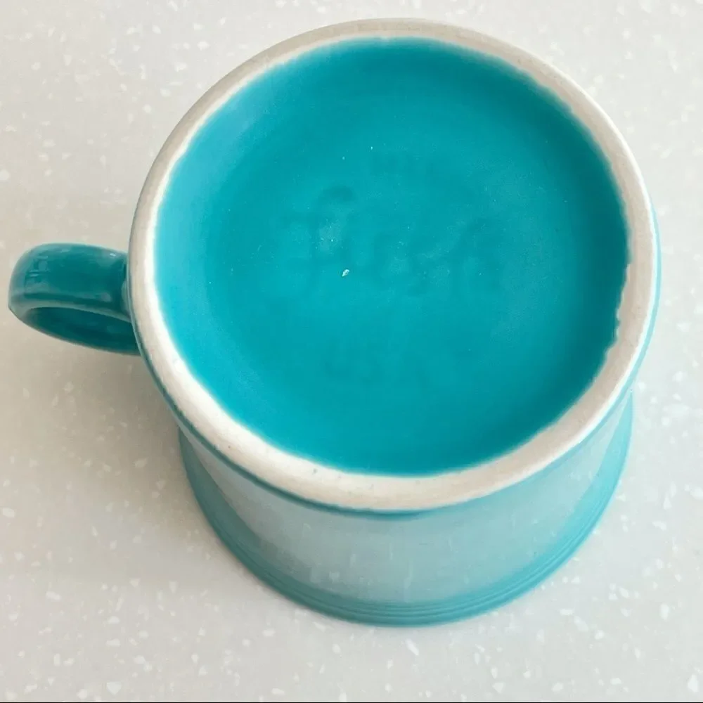 Fiesta turquoise mug